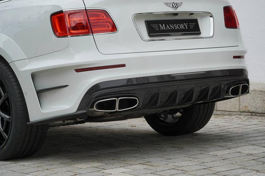 Детали экстерьера Bentley Bentayga in White by Mansory 2016 года  (фото 5 из 6)